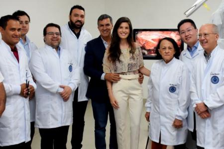 Dani Alonso e Capitão Augusto inauguram novo centro cirúrgico na Santa Casa de Marília