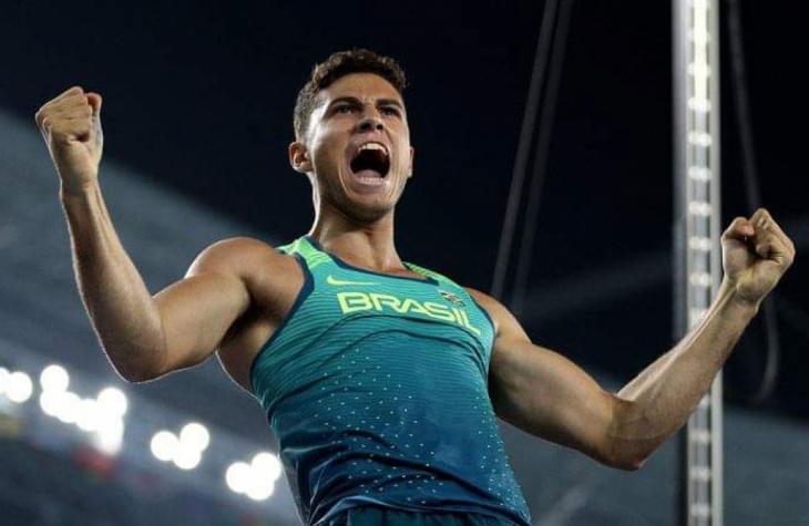 Thiago Braz quebra novo recorde no salto com vara na Polônia