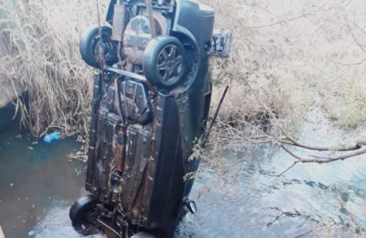 CARRO É ENCONTRADO COM OSSADA NO RIO CACHOEIRINHA EM OLÍMPIA