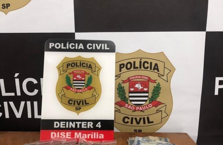 Jovem de 21 anos é preso com mais de 270 porções de drogas