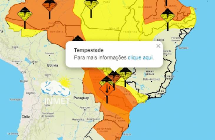 Final de semana tem alerta de tempestade em Marília e cidades da região