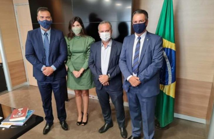 Dani Alonso vai a Brasília e articula obras para Marília e região