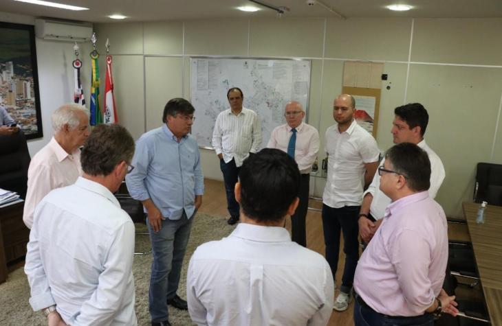 Coronavírus: Prefeito Daniel Alonso recebe Acim e Procon e juntos definem novo horário do comércio a partir de segunda-feira