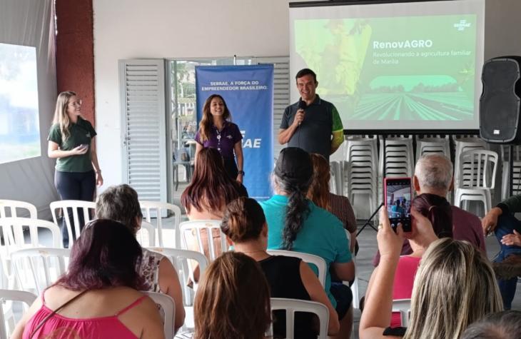RenovAgro: Secretaria Municipal de Agricultura, Pecuária e Abastecimento e Sebrae realizam ações e treinamentos para valorização das ações dos pequeno