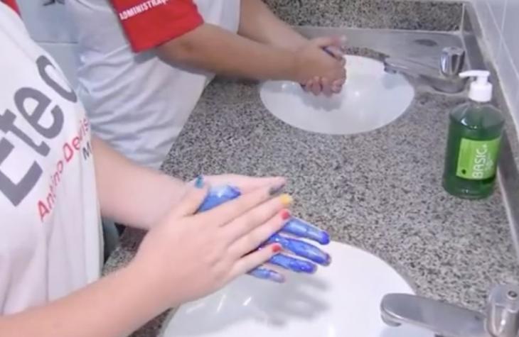 Etec de Marília lança desafio entre os alunos de lavar as mãos corretamente como prevenção ao coronavírus