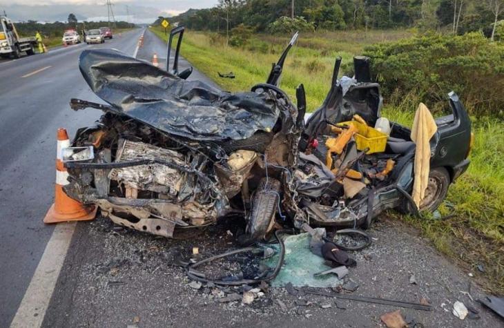 Acidente deixa 5 mortos em rodovia de SP e motorista é preso por suspeita de embriaguez
