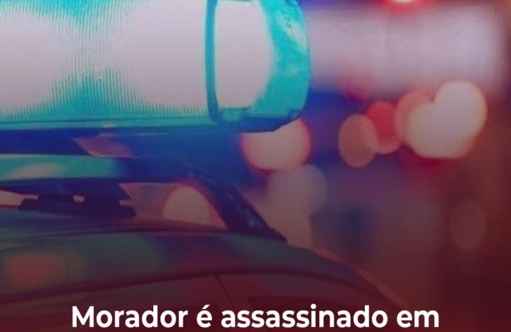 Morador é assassinado em Promissão SP 