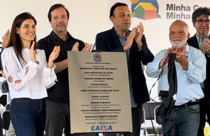 DEPUTADA DANI ALONSO (PL) E VICE- GOVERNADOR ENTREGAM 128 CASAS POPULARES NA ZONA NORTE DE MARÍLIA