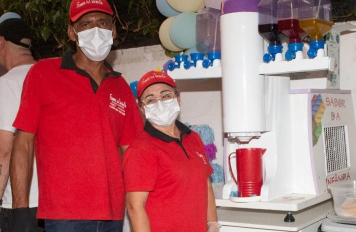 Rosa Inês transforma oração em negócio de sucesso: Sabor da Infância leva sorvete americano às festas desde 2001