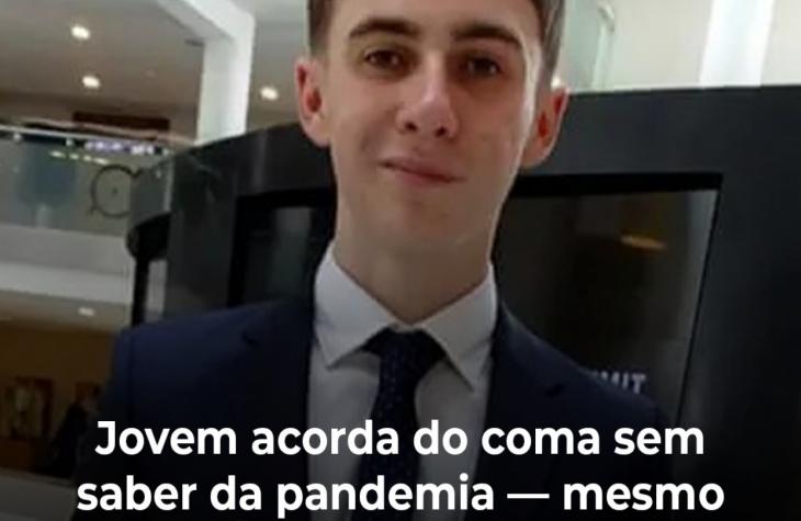 Jovem acorda de coma de 11 meses após atropelamento sem saber da pandemia