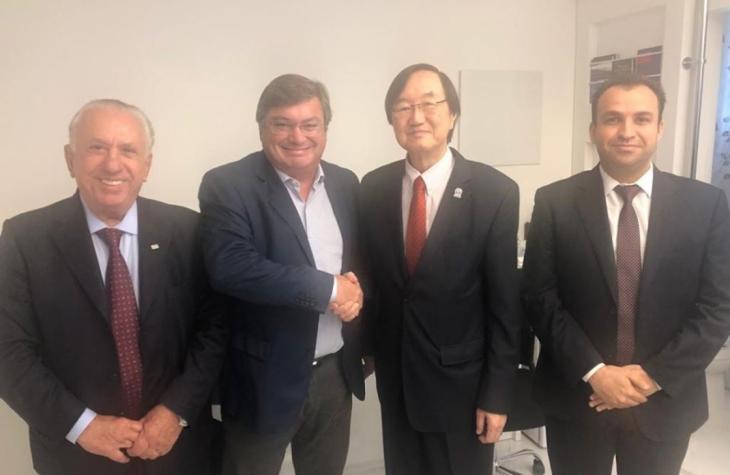 Prefeito Daniel Alonso realiza reunião com presidente da câmara de comércio Brasil - China em busca de investimento bilionário e geração de empregos.