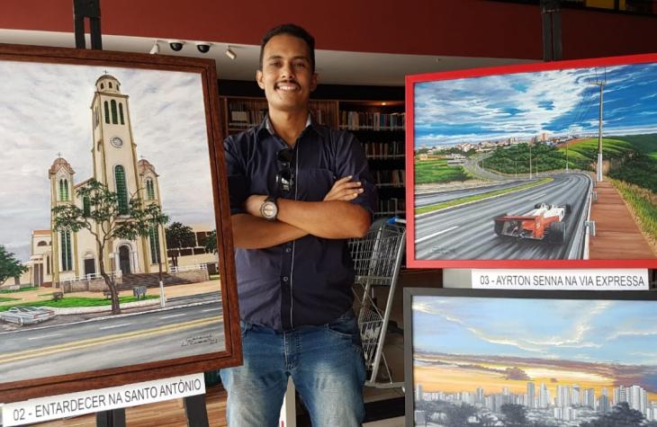 Artista plástico trás exposição itinerante em homenagem a Marília