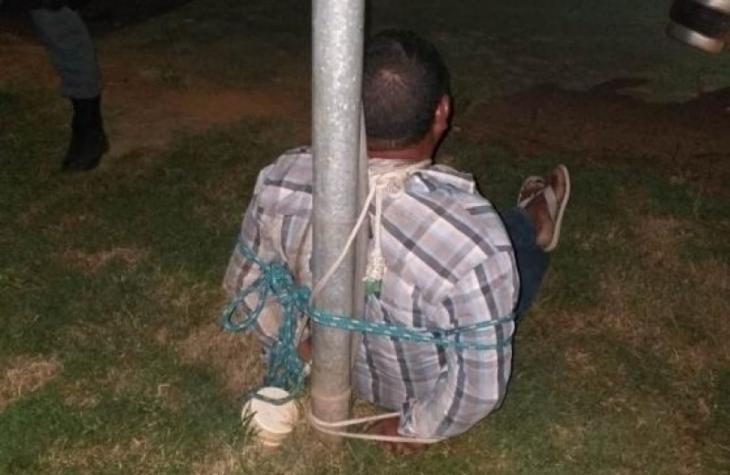 Homem que invadiu casa para 