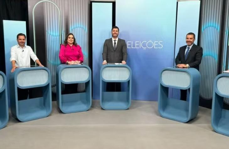 Ricardinho Mustafá (PL) vence debate na TV TEM frente a rivais despreparados