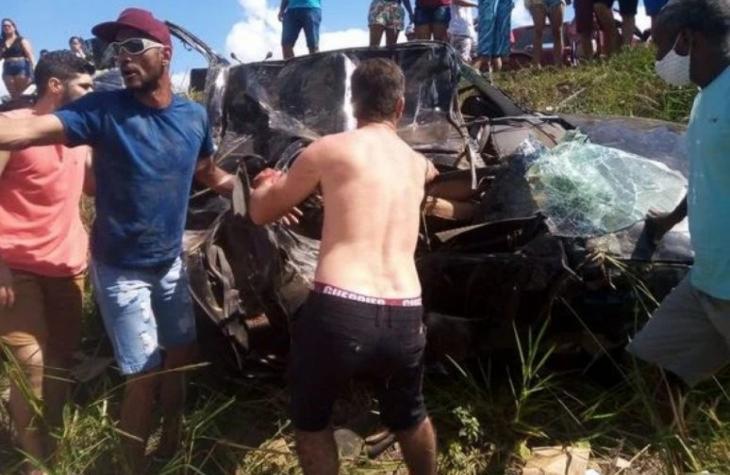Bêbado, motorista mata mulher e volta para festa após acidente.