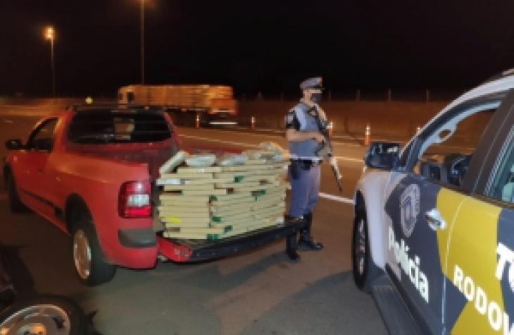 TOR apreendeu mais de 50 quilos de drogas em Santa Cruz do Rio Pardo