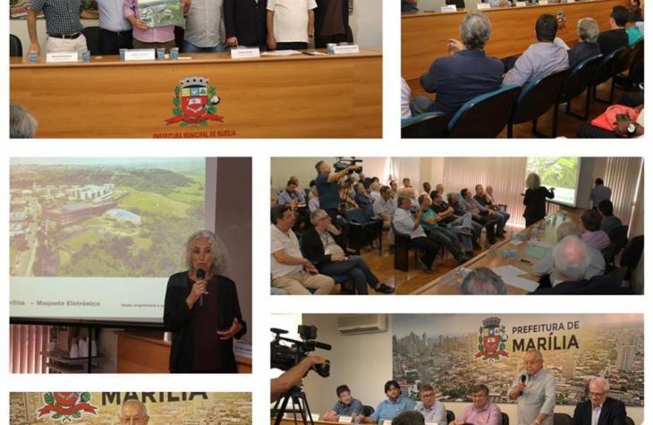 Prefeito Daniel Alonso lança obra da unidade do SESC de Marília