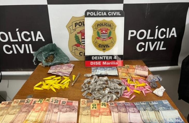 Operação da Dise prende adulto e menor por tráfico na Zona Norte