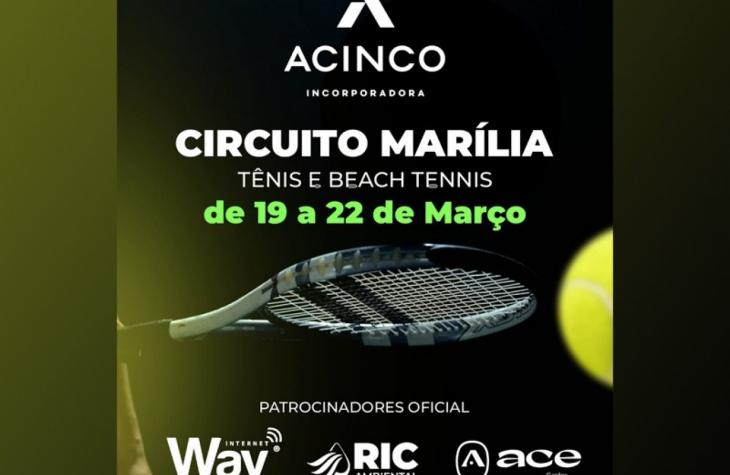 RIC Ambiental apoia Circuito Marília de Tênis e Beach Tennis e incentiva prática esportiva