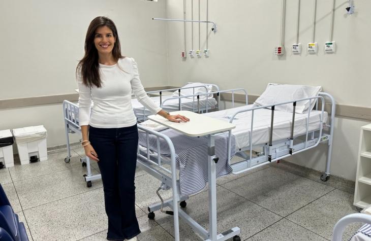 HEM recebe 15 novos leitos na Clinica Aconchego com apoio da Deputada Dani Alonso