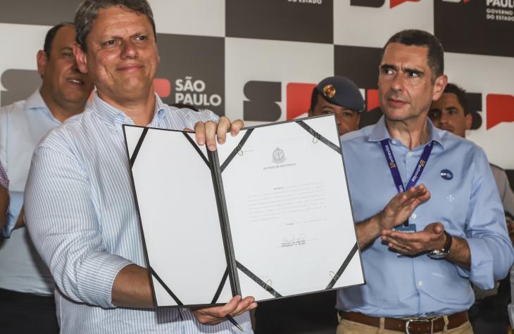 Governador de São Paulo vistoria obras viárias em Pongaí e autoriza extensão da Castello até Echaporã