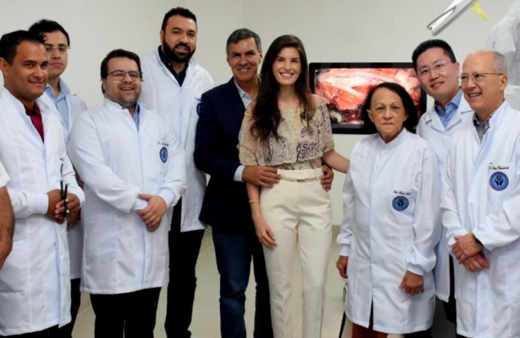 Dani Alonso e Capitão Augusto inauguram novo centro cirúrgico na Santa Casa de Marília
