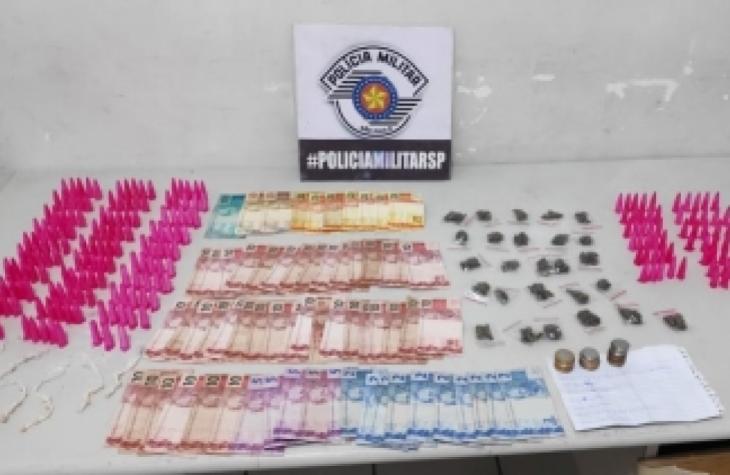 Homem e menor de idade são autuados por tráfico em Marília