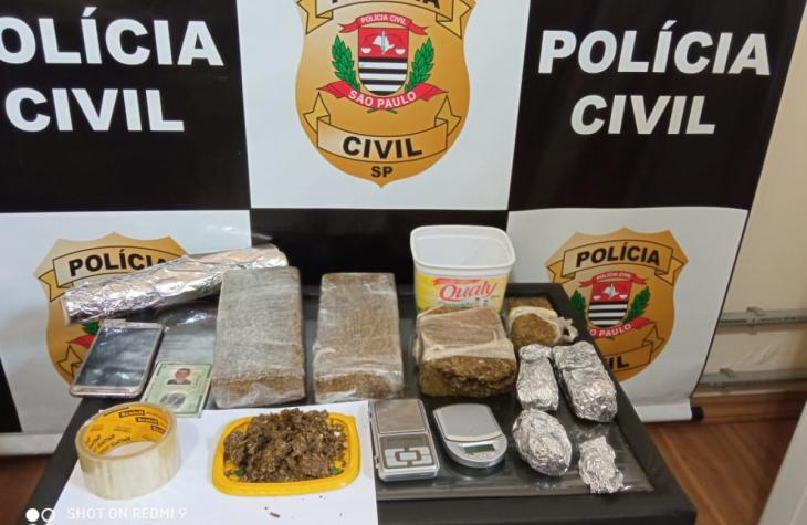 Homem é preso por tráfico de drogas em Ourinhos