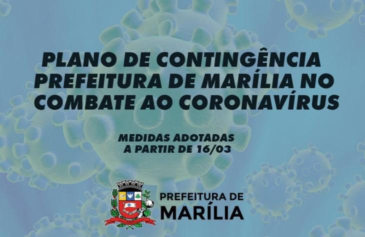  Plano de Contingência Prefeitura de Marília - Combate ao Coronavírus