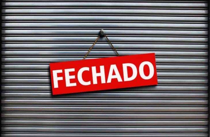 Vai fechar tudo outra vez!