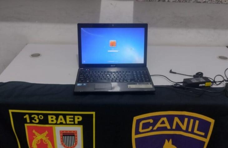 IDOSO É PRESO EM MARÍLIA POR TENTAR VENDER NOTEBOOK FURTADO