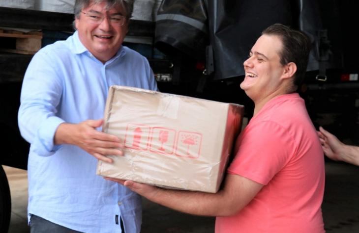 Prefeito Daniel Alonso inicia nesta 4ª-feira a distribuição das cestas básicas aos mais de 5.500 servidores
