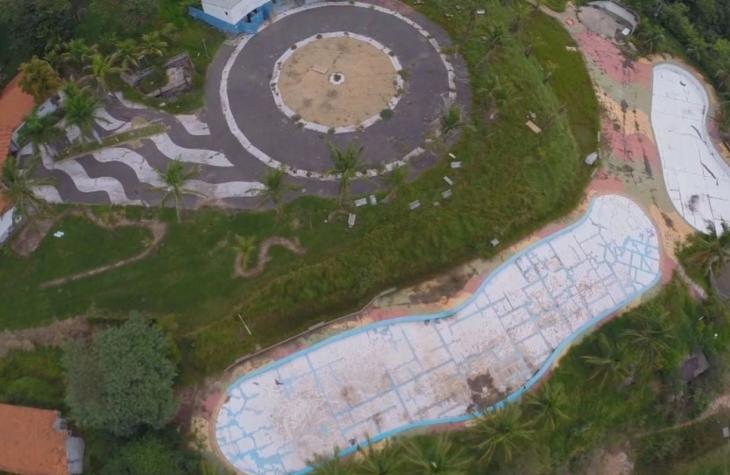 Parque Aquático abandonado na gestão Vinicius Camarinha deverá ser vendido pra pagar dividas da ex administração