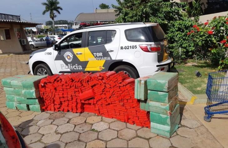 TOR prende dois homens com caminhonete lotada de maconha