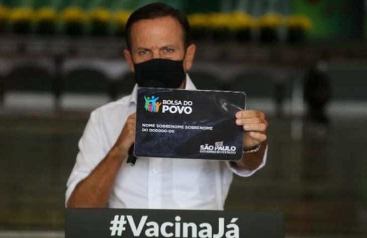 GOVERNO DE SP ANUNCIA ENVIO DE CARTÕES DO BOLSA DO POVO A PARTIR DE TERÇA (17)