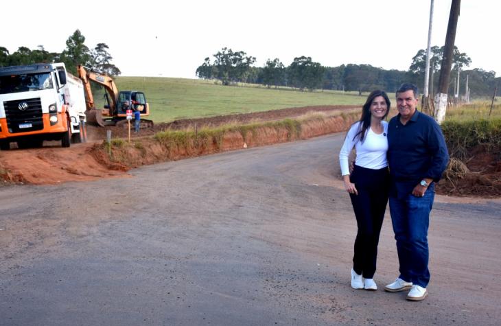 Capitão Augusto e Dani Alonso conquistam recursos e anunciam obras na avenida das chácaras atrás da Coca-Cola