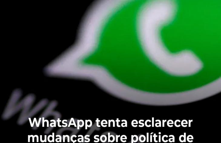 WhatsApp tenta esclarecer mudanças sobre política de privacidade