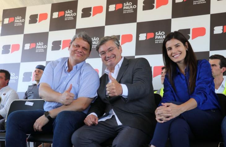 Governador Tarcísio de Freitas e deputada Dani Alonso inauguram a duplicação Marília/Assis da rodovia SP-333